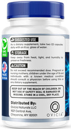 (2 Pack) NervEase - NervEase Support Capsules Advanced Formula Maximum Strength, Daily Premium Pills All Natural Ingredients Vitamins Support for Overall Health & Wellness, 120 Capsules for 2 Months