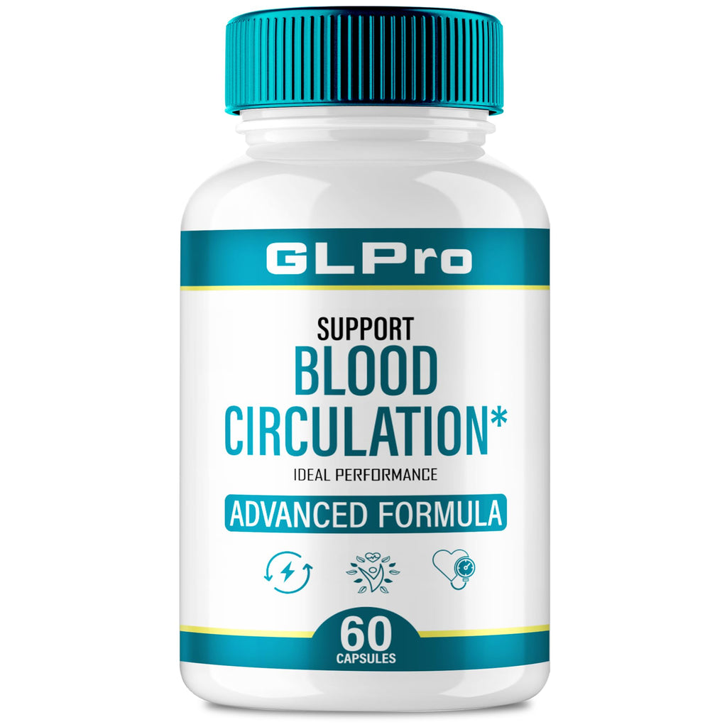 GL Pro Blood Support Capsules, GL Pro Advanced Blood Supplement Pills - Maximum Strength, All Natural Healthy Circulation & Stable Levels, Advanced GLPro Health Support Reviews (60 Capsules)