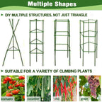 Yongblus 4Pack Tomato Cage for Garden, Up to 48inch Plant Support Stakes