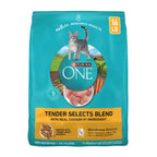 Purina ONE Tender Selects Dry Cat Food, Chicken, 16 lb Bag