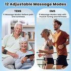 MASTOGO Wireless TENS Unit Back Pain Relief Massager- Muscle Stimulator Machine - Wireless TENS Unit Muscle Stimulator- tens Unit