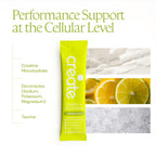 Create Creatine + Electrolytes Mix - Creatine Monohydrate Stick Packs, Supports Energy and Hydration, NSF Certified for Sport, 30 Count, Lemon Lime