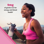 Garden of Life Vitamin Code Women’s Multivitamin Gummy with Iron: Folate, Biotin, D3 & B12 for Hair, Skin,Nails Probiotics for Immune Health, Non-GMO, Gluten-Free, 90 Cherry Gummies (Pack of 2)