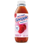 Snapple Zero Sugar Raspberry Tea, 16 Oz Bottles, 12 Count