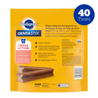 Pedigree Dentastix Large Breed Dental Dog Treats, Beef Flavor, 40 Count