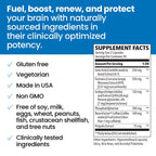 NeuroQ Memory & Focus - Boosts Cognitive Performance & Brain Function - Neuroprotective Formula by Dr. Dale Bredesen - Gotu Kola Ginkgo Phosphatidylserine & Propolis - 60 Capsules (Pack of 2)