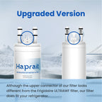 Haprait HP005 Replacement for Frigidaire ULTRAWF, Pure Source Ultra, Kenmore 9999, 469999, 46-9999, A0094E28261 Water and Ice, Height 11 inches, 3 Count