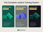Mayena Jaw Exerciser Core | Patented Dual-Layer Design, 4 Resistance Levels (8 pcs) | Precision Jaw Trainer with Smooth Compression | Strengthens & Tones Facial Muscles, Defines Jawline