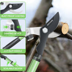 GARDENWORK Loppers for Tree Trimmer Heavy Duty with SK5 Carbon Steel Blade