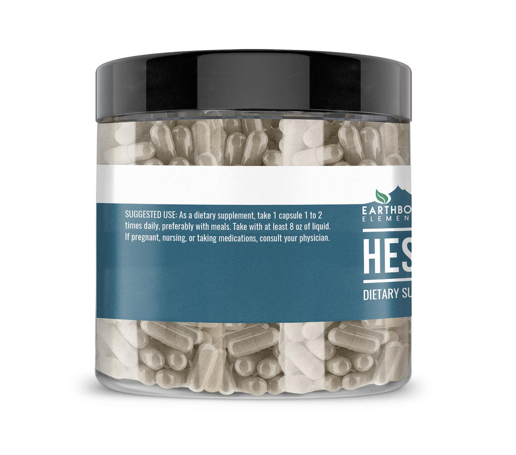 Earthborn Elements Hesperidin 200 Capsules, Pure & Undiluted, No Additives