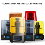 ANYCUBIC 3D Printer Resin, 405nm High Precision Fast Curing UV Photopolymer Resin for LCD 3D Printing, 1kg TL Green