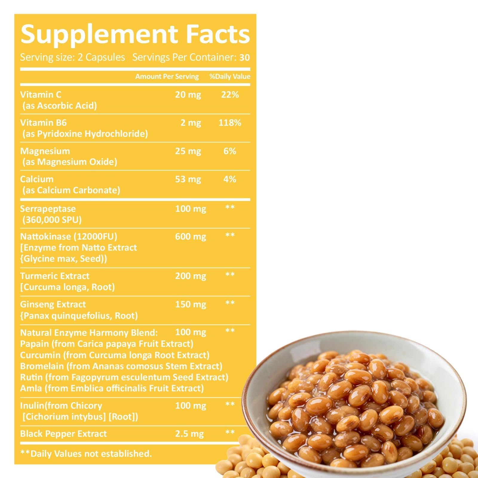 KUAFLY Nattokinase Supplement 12000FU -Organic nattokinase 600mg for Circulatory Wellness,Premium Heart Health Support - Vegan & Gluten Free- 180 Capsules