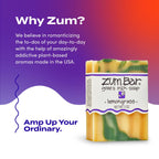 Zum Indigo Wild Goat's Milk Soap Bar - Bar Soap for Hands & Body Made with Essential Oils - 3 oz - Lemongrass (6 Pack)