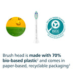 Philips Sonicare C2 Plaque Control - Genuine Replacement Electric Toothbrush Heads, White, 3 Pack, HX9023/65