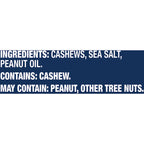 PLANTERS Deluxe Salted Whole Cashews, Plant Based Protein, 26 Oz (1 Ct)