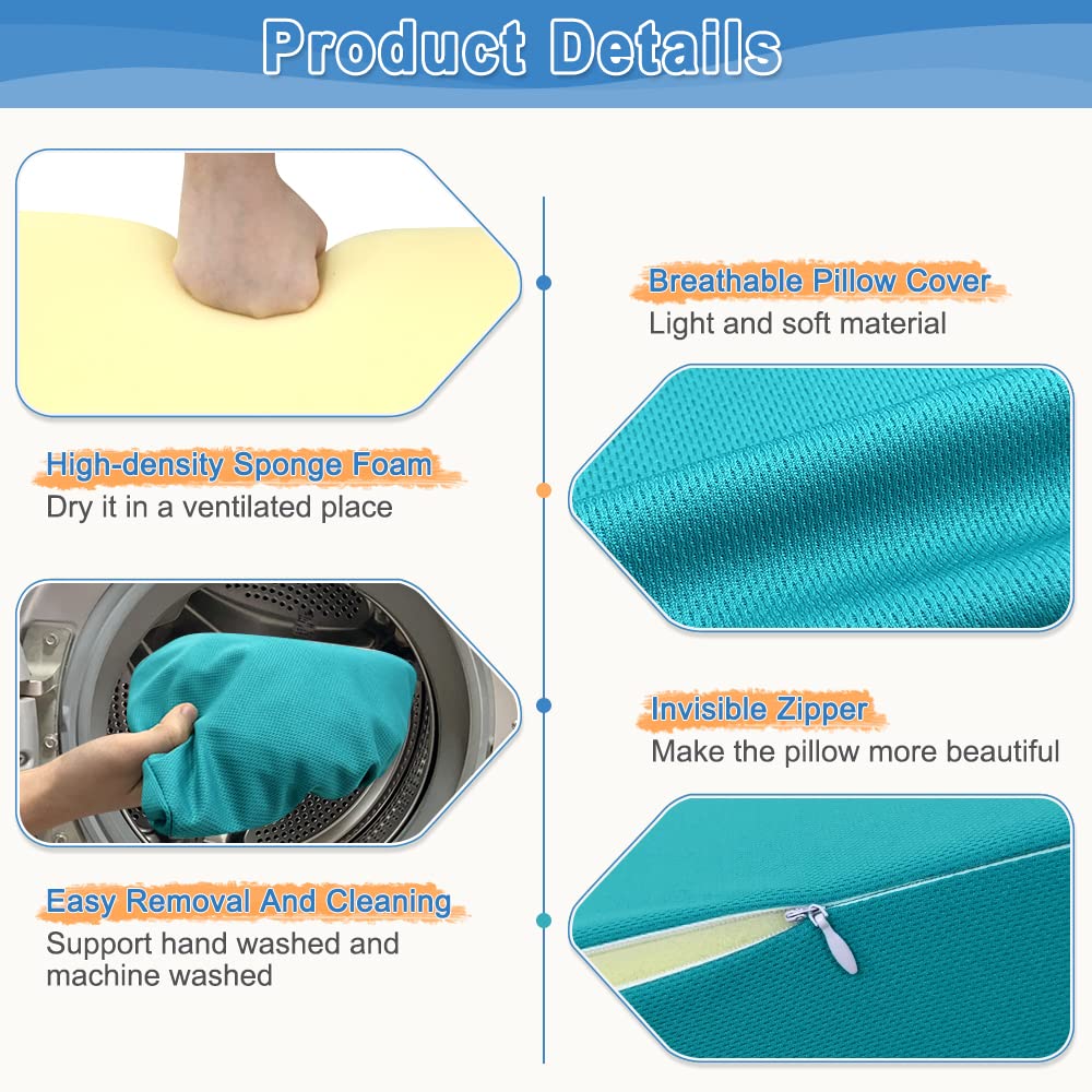 Bedsore Turning Wedge Pillow Side Sleeping Body Positioning Anti Bed Sores Treatment Bedridden Elderly Patient Foam Cushion Prevent Pressure Ulcer Incline Wedge Medical Nursing Care After Surgery