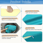 Bedsore Turning Wedge Pillow Side Sleeping Body Positioning Anti Bed Sores Treatment Bedridden Elderly Patient Foam Cushion Prevent Pressure Ulcer Incline Wedge Medical Nursing Care After Surgery