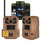 Moultrie Edge 3 Cellular Trail Camera - 2-Pack, 40MP, 0.5s Trigger