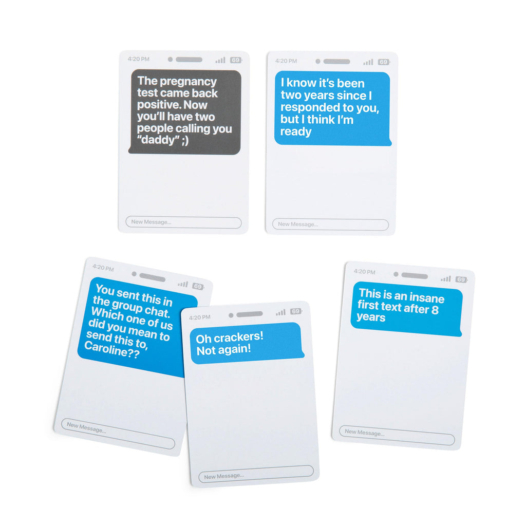 New Phone, Who Dis? Offline Text Message Party Game by Relatable