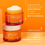 Andalou Naturals Probiotic + Vitamin C Renewal Cream - Complexion Enhancing Hydrating Face Moisturizer - Helps Promote Firmer Skin & More Even Tone - Lightweight, Non-Greasy Formula - 1.7 Oz