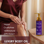 Zotreval Vitae Charm Body Oil, Luxury Body Oil for Crepe Skin, Firming Tightening & Hydrating Body Serum with Vitamin E and Sweet Almond Oil, Smooths Skin for Women