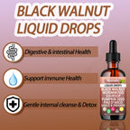 Nutralis Black Walnut Wormwood Drops, Botanical Wellness Blend, 2 fl oz