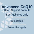 Life Extension Super Ubiquinol CoQ10 with PQQ, coenzyme Q10, pyrroloquinoline Quinone, Heart Health Supplement, Maximum Absorption, 100 mg, Non-GMO, Gluten-Free, 30 softgels
