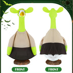Yeyeplum Porch Goose Costume Fits Large 23" H Statue Lawn Garden Goose Costume for Concrete Statue Garden Yard Patio Outdoor Cement Geese Decoration
