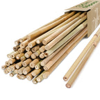 Cambaverd Bamboo Stakes 3ft, 50 Pack Garden Stakes, Bamboo Sticks for Plant
