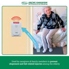 Smart Caregiver Wireless Floor Mat Alarm & Monitor, Bed Exit Monitoring