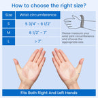 Velpeau Elastic Thumb Support Brace Layer (2 PCS) - Soft Thumb Compression Sleeve Protector for Relieving Pain, Arthritis, Joint Pain, Tendonitis, Sprains, Sports (Medium)