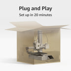 Bambu Lab A1 mini 3D Printer + LED Lamp Kit, Ready-to-Use for Beginners