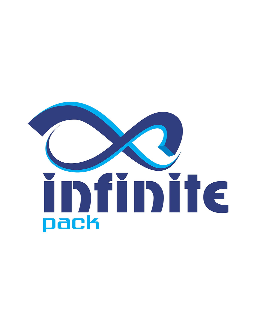 Infinite Pack 100 Clear Plastic Merchandise Bags with Handles 12"x15" | 1.25Mil Thick Glossy Retail Shopping Bags for Small Business Boutique Bag Clear Gift Bags for Shopping, Clothing and Trade Show