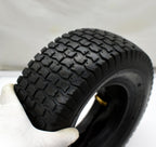 QsEzDo 13x 5.00-6 Tire and Inner Tube (1 Set) by Air Filled, 4PR and max 35 PIS (2BAR), Fits 6-Inch Rim, work for Wheelbarrow Hand Truck Tool Cart Garden Carts. (13x5.00-6 Tire and Tube TR87)