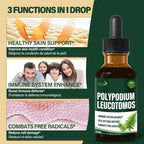 Verdeherb Polypodium leucotomos Immune Support Drops, Herbal Extract Immunity Boost Supplement for Skin Health. Calaguala para Proteger la Piel. 2oz