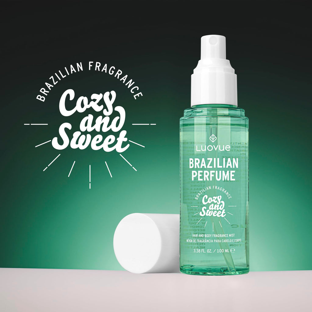 Brazilian Perfume for Women: Long Lasting Brazilian Fragrance - Natural Sweet and Comfortable Hair and Body Fragrance - Fine and Smooth Fragrance Mist, (100 ml)