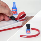 Loctite Super Glue Brush On Bottle, Clear, 0.18 fl oz Bottle, 6 Pack - Superglue for Plastic, Wood, Metal, Crafts & Repair, Cyanoacrylate Adhesive Instant Glue, Quick Dry
