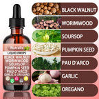 Nutralis Black Walnut Wormwood Drops, Botanical Wellness Blend, 2 fl oz