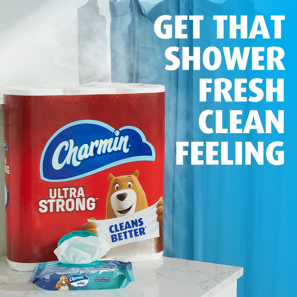 Charmin Flushable Wipes, 960 Total Wipes, 40 Count (Pack of 24)