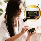 Raw Batana Oil for Hair Growth by Dr. Sebi Organic Raw Honduras Oil Paste, 100% Pure and Natural, Botana Prevents Hair Loss, Eliminates Split Ends for Men & Women