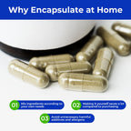 ATLEMISME Empty Vegan Capsules Size 00 - Vegan Capsules Empty (5000 Count) Empty Capsules DIY Vegetable Capsule Filling - Veggie Capsules Empty Caps with 2 Micro Lab Spoons for Capsule Filling