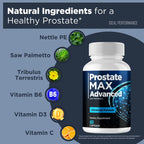 Prostate Max Supplement, Prostate Max Advanced Capsules for Men - Maximum Strength for Daily Wellness & Comfort, All Natural, ProstateMaxAdvanced Pills Reviews (5 Pack)