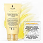 QUIA Turmeric + Kojic Acid Overnight Wrapping Mask – Hydration Mask for Glowing Skin – Evens Tone, Soothes Redness and Improves Skin Texture – Korean Skincare 75ML
