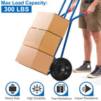 4.00-6 Flat Free Wheelbarrow Tires and Wheels, 13 Inch Wheelbarrow Tires with 5/8" or 3/4" Bearings, 1.75'' Centered Hub Hand Truck Solid Wheels Replacement for Hand Trucks, Dolly Trolleies, 2 PCS