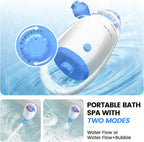Bath Jet Spa, Bath Jet/Bubble Maker Mode, Bathtub Spa Machine Creates Soothing Bubbles and Massage, Bathtub Accessories for Relaxing Home Daily Use
