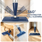 Microfiber Spray Mop for Hardwood Floors Cleaning with 3 Washable Pads