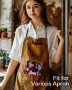 Slohif Server Book for Waitress Cute Serving Books with Zipper Pocket Accessories Leather Server Check Book Restaurant Waiter Server Booklet Organizer Ticket Book Holder Funny Y2K