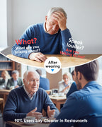 Karthus Hearing Aids, Rechargeable Hearing Aids for Seniors with Hearing Loss, Noise Cancelling & Clear Sound, Comfort & Invisible, 100H Long Battery, 7 Level Volume, One-Button Operation, Skin