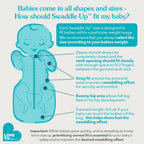 Love to Dream Swaddle UP, Organic Cotton, Baby Sleep Sack, Self-Soothing Swaddles for Newborns, Get Longer Sleep, Snug Fit Helps Calm Startle Reflex, Newborn Essentials for Baby, Cream