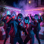 MEGOO Led Light up Mask with Gesture Sensing,Boys Toys Gifts for Kids